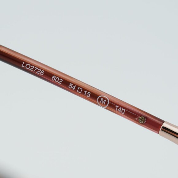 Longchamp LO2726 602 Eyeglasses Red Horn 54mm Square Frame main image 8